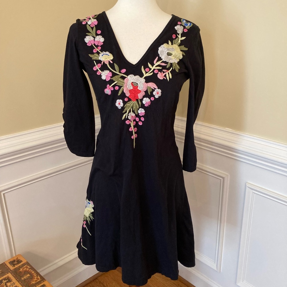Johnny Was embroidery dress